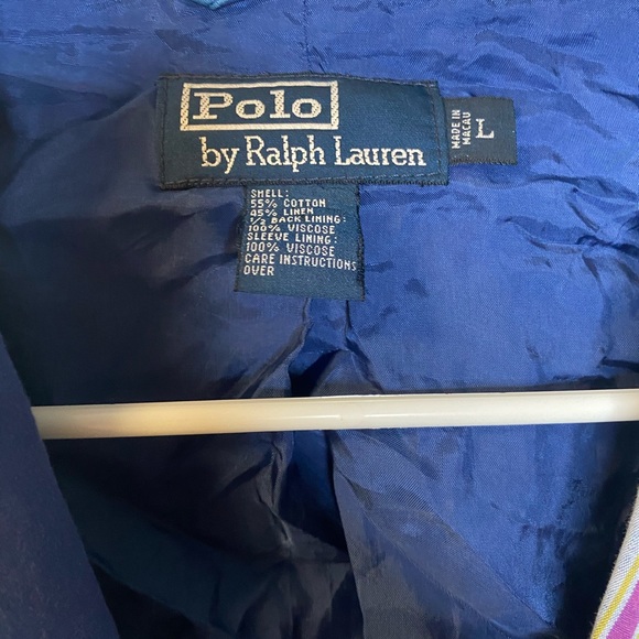 Vintage Ralph Lauren Flannel Blazer - Picture 2 of 2